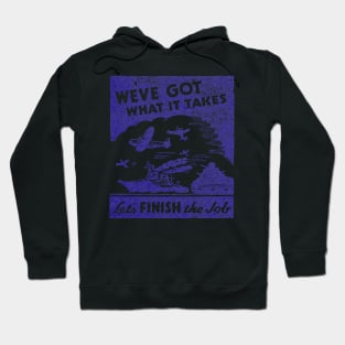 WWII Let's Finish the Job! Hoodie